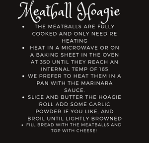 Meatball Hoagie Dinner Kit